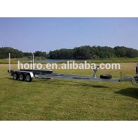 Heavy duty thir axles Hydralic Brakes aluminum Boat Trailer